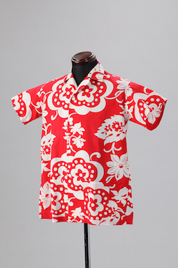'Men’s Hawaiian Shirt' (costume from the film 'This Scorching Sea'), Hanae Mori/Nikkatsu Corporation 1956, Nikkatsu Corporation